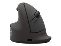 Fellowes Breyta Plus+ - vertical mouse - large - Bluetooth, 2.4 GHz, USB-C - black