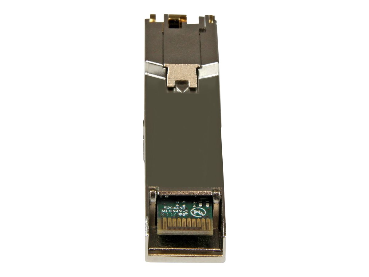 StarTech.com HPE JD089B Compatible SFP Module, 1000BASE-T, SFP to RJ45 Cat6/Cat5e, 1GE Gigabit Ethernet SFP, RJ-45 (Copper) 100m, HPE 5820AF, 12500, 5500, 1Gbps Mini GBIC Transceiver SFP - Lifetime Warranty (JD089BST) - Transceiver modul SFP (mini-GBIC) - 1GbE – foto 2