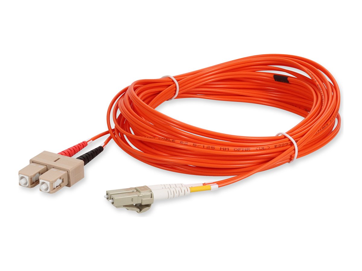 AddOn 2m LC to SC OM1 Orange Patch Cable