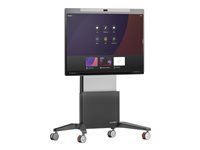 Salamander FPS Series cart - Electric Lift - for interactive flat panel / touchscreen - graphite
