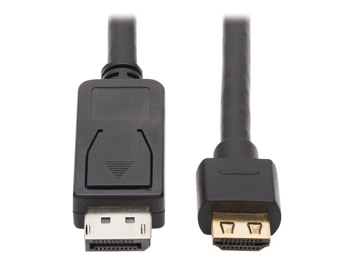 Tripp Lite DisplayPort to HDMI Adapter Active DisplayPort 1.2a to HDM , DP to HDMI M/M 10ft