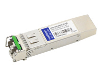 AddOn - Module transmetteur SFP+ (équivalent à : Juniper SFPP-10G-DW45-ZR) - 10 GigE - 10GBase-DWDM 