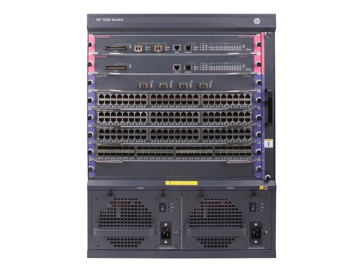 HPE FlexNetwork 7506 Chassis