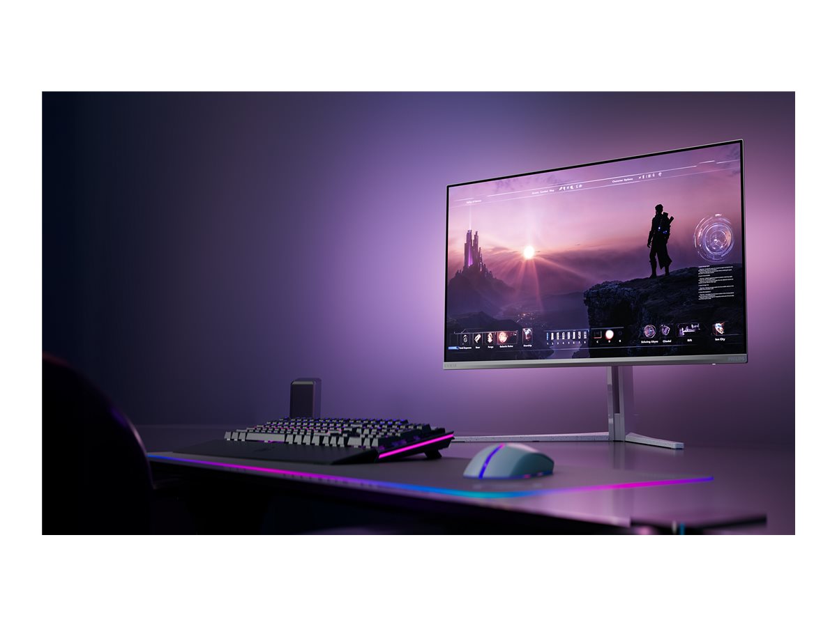 Philips Evnia 8000 32M2N8900 OLED monitor curved 32 Usage / lifestyle Right-angle 72740