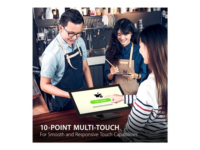 Viewsonic TD2760 - cran tactile LCD Full HD 27"  Technologie Capacitive Projete