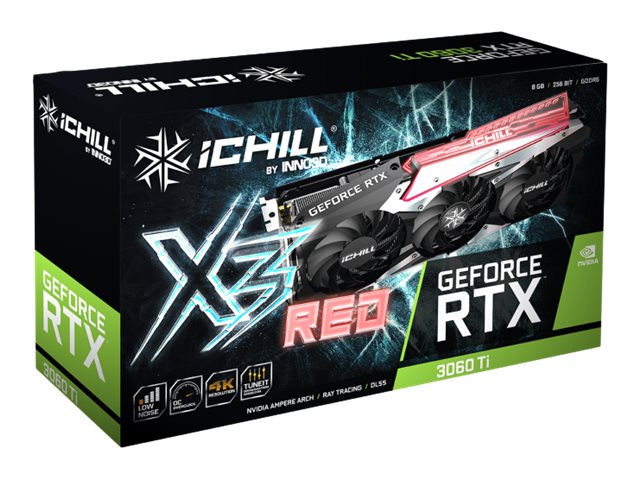 INNO3D GeForce RTX 3060 Ti iChill X3 8GB GDDR6 256-bit 3xDP+HDMI