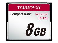 Transcend Industrial CompactFlash-kort 8GB 90MB/s