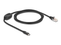 DeLOCK 1.8m Seriel RS-232 adapter Sort