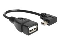 DeLOCK USB 2.0 On-The-Go USB-kabel 16cm