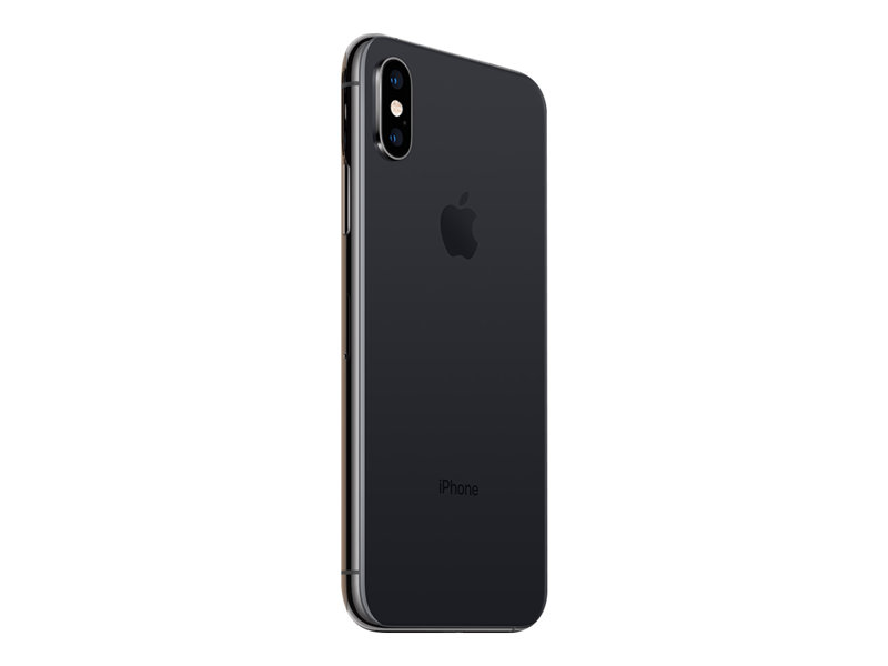 Apple iPhone XS - 4G Smartphone - Dual-SIM / Interner Speicher 256 GB - OLED-Display - 5.8" - 2436 x 1125 Pixel (120 Hz) - 2 x Rückkamera 12 MP, 12 MP - 2x front cameras 7 MP - Space-grau