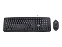 Titanum TK106 Sæt med mus og tastatur Kablet