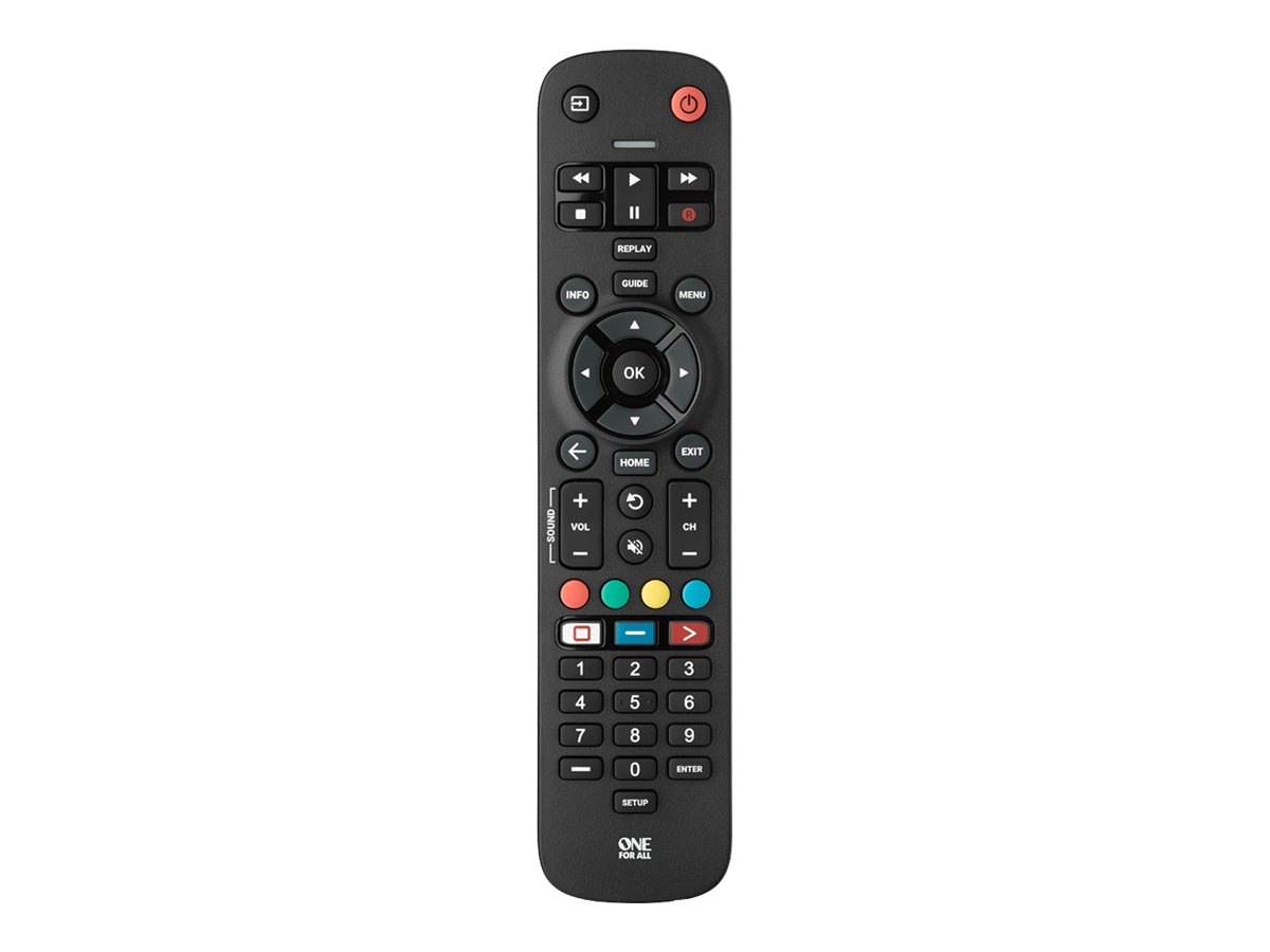 One For All Essential TV Remote Control - Black - URC3610