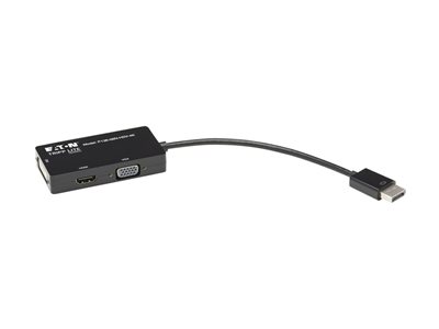 Eaton Tripp Lite Series DisplayPort to VGA / DVI / HDMI 4K x 2K @ 24/30Hz Adapter Converter
