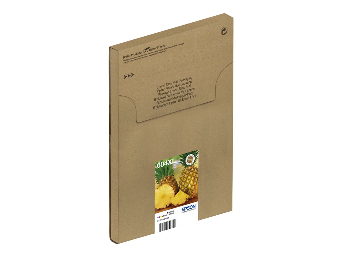 Epson 604XL Multipack Easy Mail Packaging - 4-balení - XL - černá, azurová, purpurová, žlutá - originální - inkoustová cartridge – foto 3