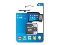 Integral Europe Carte Micro SD INMSDH16G10-90SPTAB