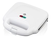 ETA Campo 4151 90000 - Sandwichtoaster - 750 W - hvid