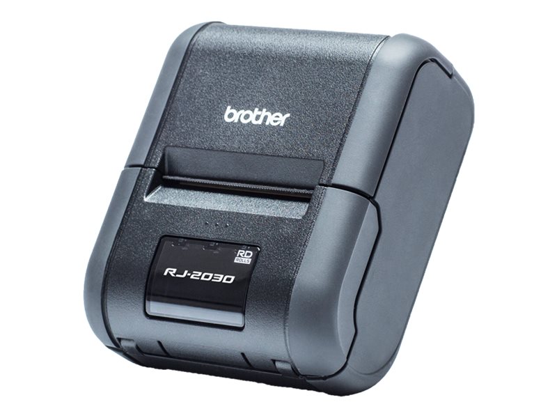 Brother RJ-2030 receipt printer B/W direct Product shot Right-angle 79550