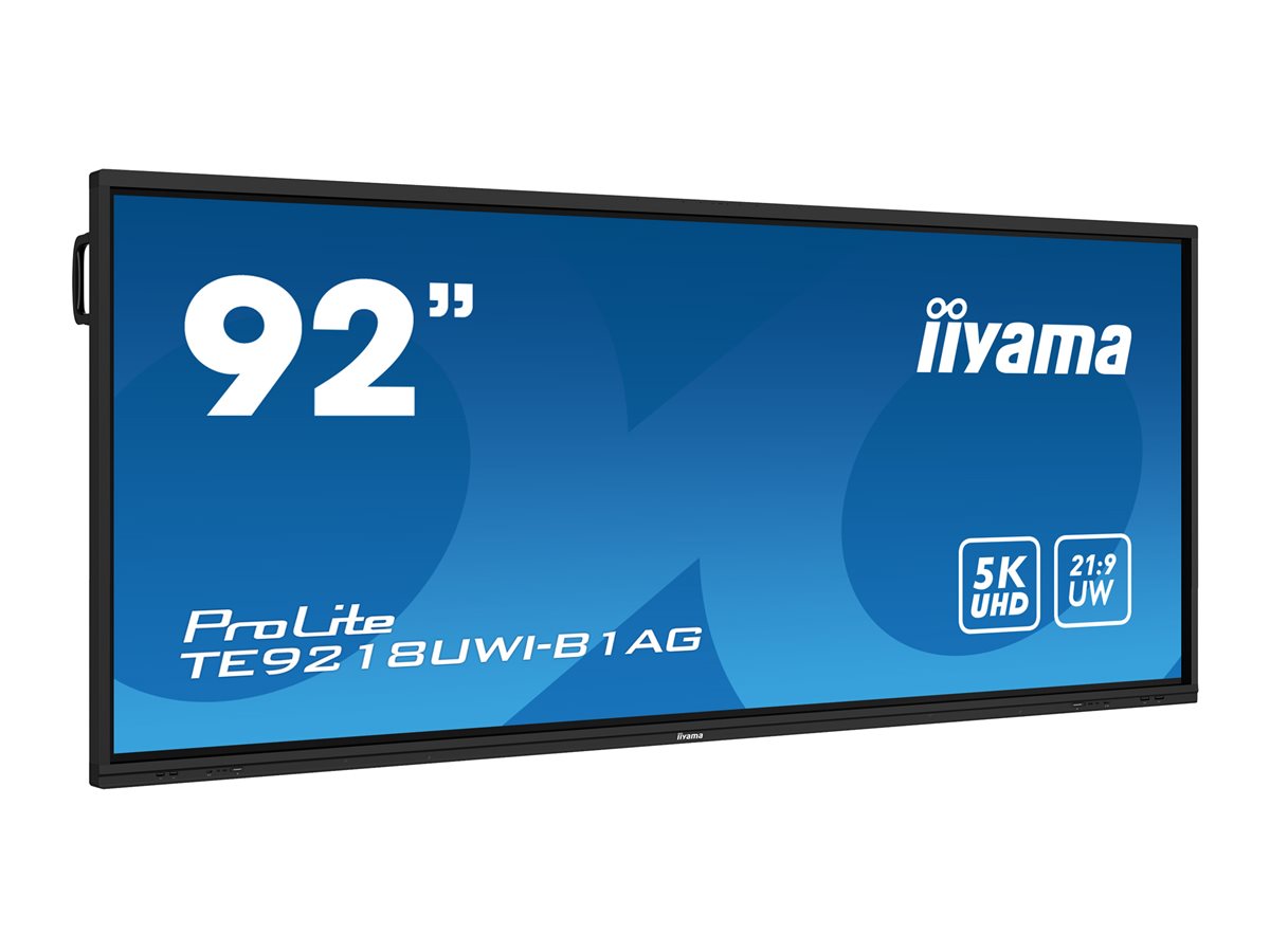 iiyama ProLite TE9218UWI-B1AG 92" Třída (91.5" zobrazitelný) displej LCD s LED podsvícením - 5K - pro digital signage / interaktivní komunikace – foto 3