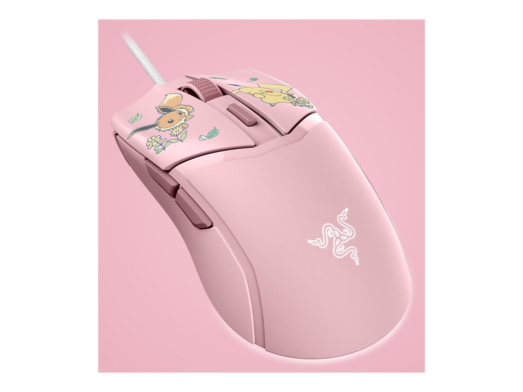 Razer Cobra, Pikachu & Eevee Edition, mouse, lightweight, USB - Image 3