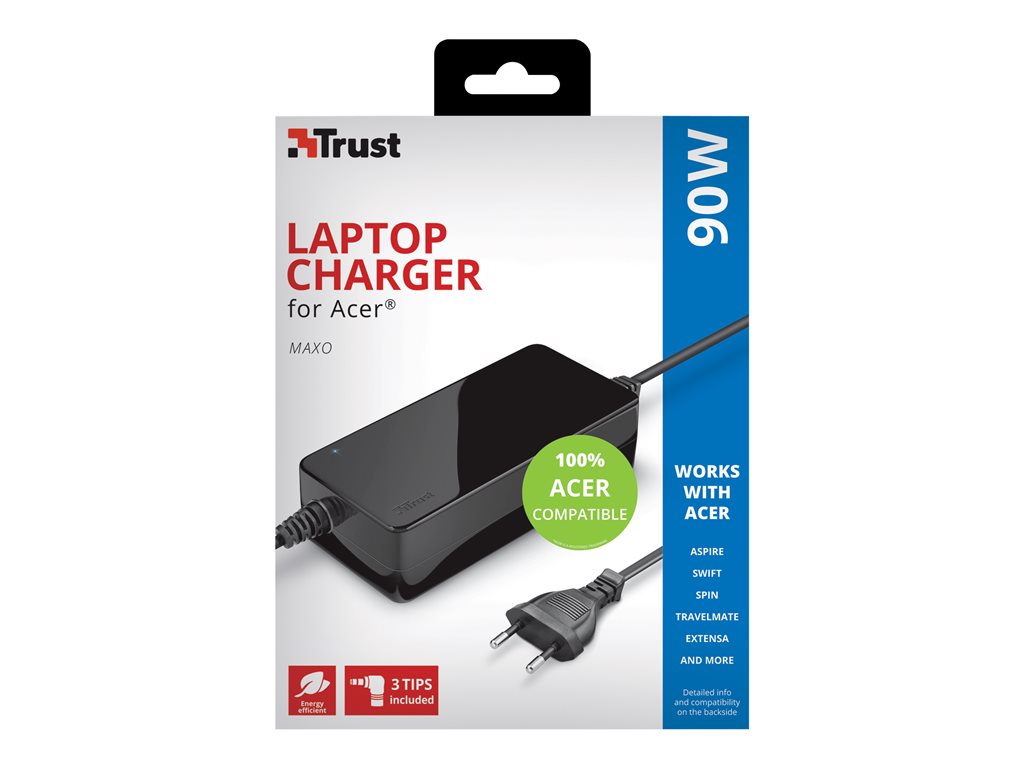 TRUST Alimentation universelle MAXO 90W