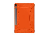 Amzer Skin Jelly Back cover for cell phone rugged shockproof premium silicone orange 