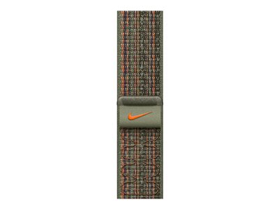 APPLE 45mm Sequoia/Orange Nike Sport Loo