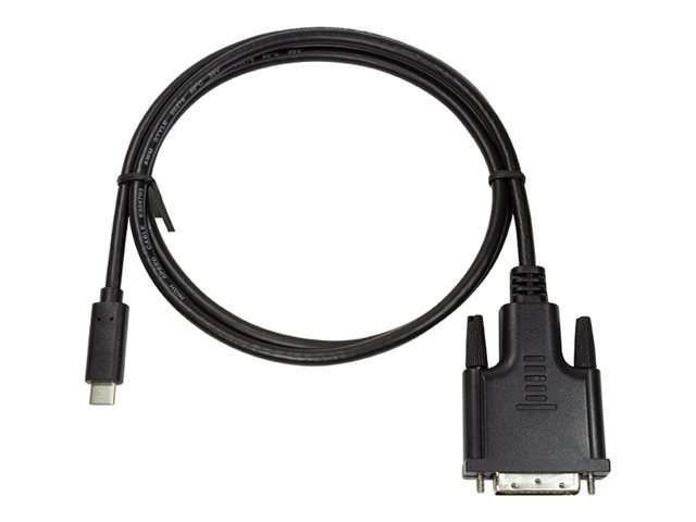 Kabel adapter LogiLink UA0332 USB-C - DVI, czarny 3m