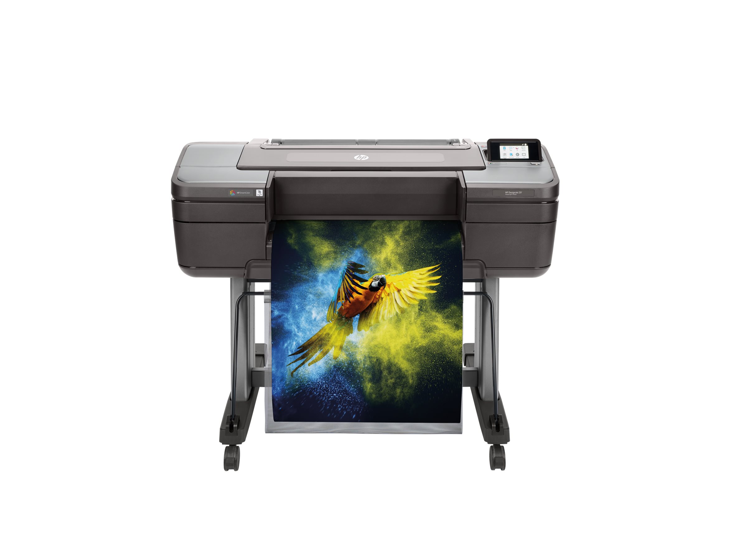 HP DesignJet Z9+ PostScript large-format printer colour Product shot Right-angle 80000