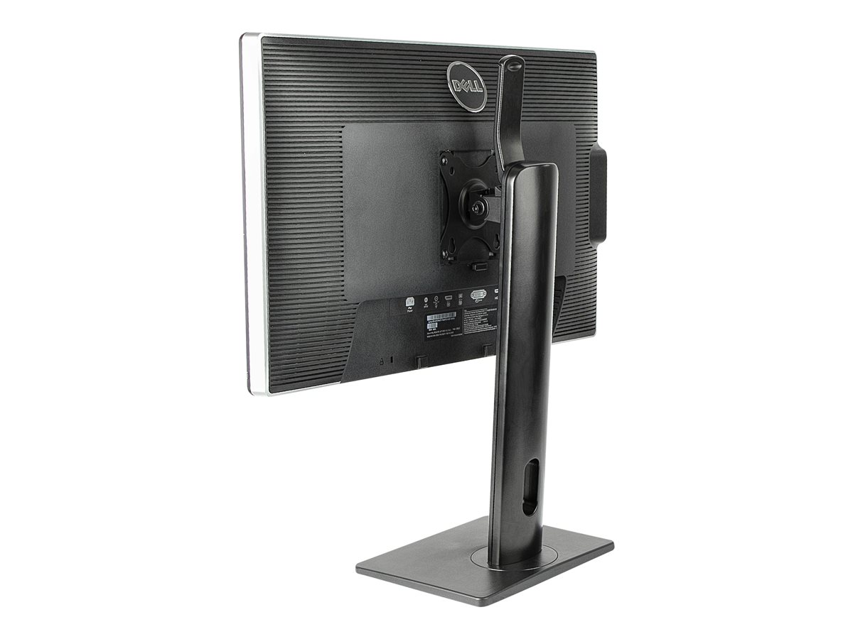 StarTech.com Free Standing Single Monitor Mount, Height Adjustable Monitor Stand, For VESA Mount Displays up to 32" (15lb/7kg), Ergonomic Monitor Stand for Desk, Tilt/Swivel/Rotate, Black - Universal Monitor Stand stojan - nastavitelné rameno - pro obrazovka - černá – foto 3