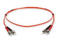 AddOn 8m ST OM1 Orange Patch Cable