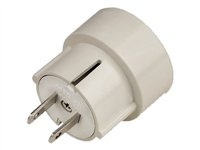 Hama Travel Adapter Effekt NEMA 5-15 (male) - Strømforsyningsadapter