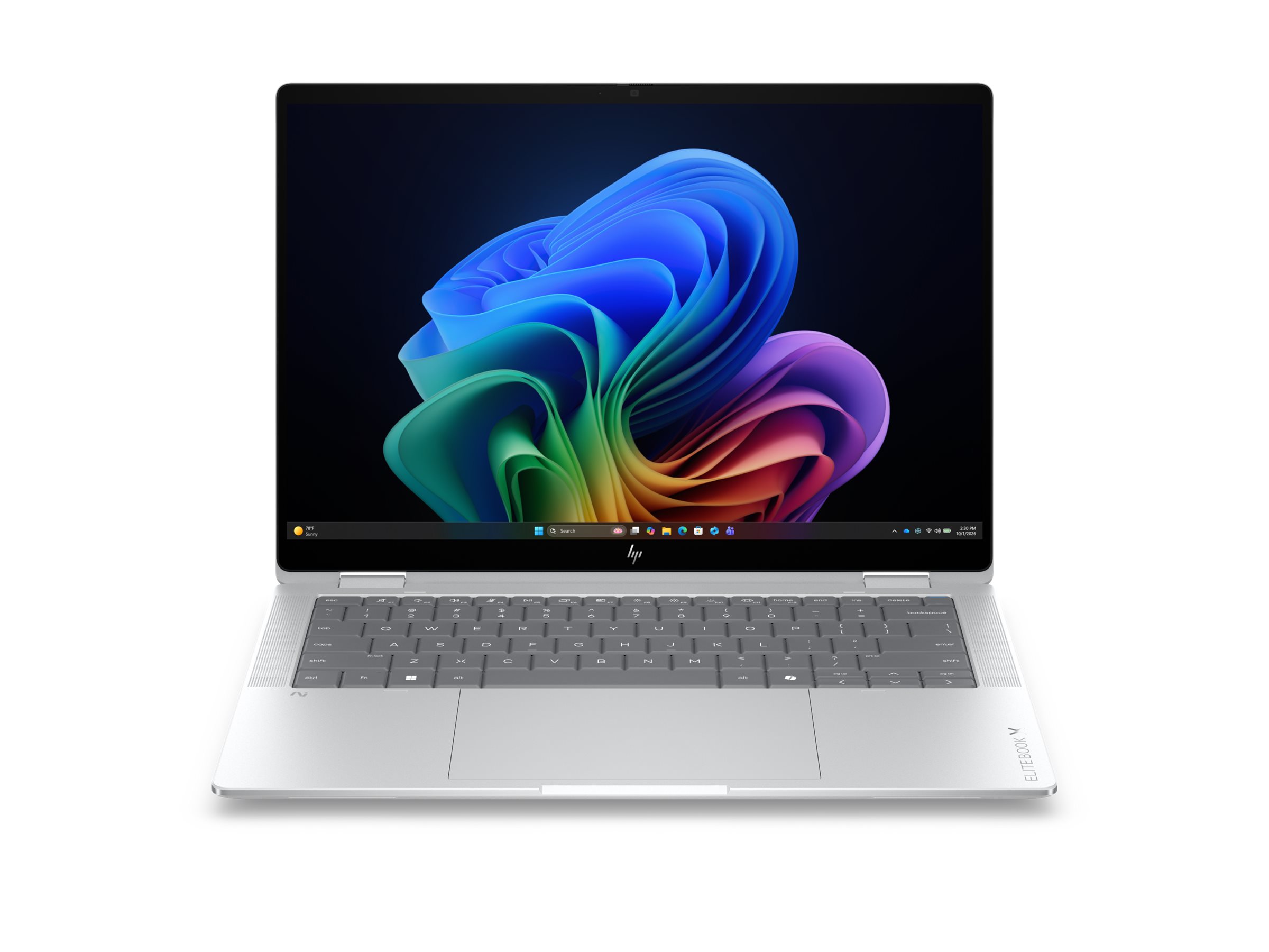 HP EliteBook X Flip G2i Notebook Next Gen AI Copilot+ PC 14 Intel Core Ultra 7 356H 32 Product shot Right-angle 80000
