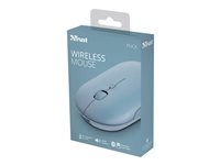 TRUST Souris sans fil PUCK Ultra-plate