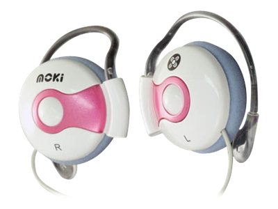 Moki Clip On headphones 3.5 mm Product shot Front 79200