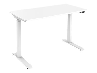 DIGITUS Schreibtisch 120x60 elektrisch                  weiß