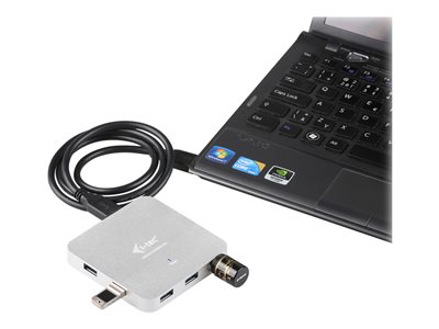 I-TEC U3HUBMETAL7, Kabel & Adapter USB Hubs, I-TEC USB 7  (BILD3)