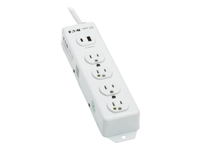 Eaton Tripp Lite Series UL 1363 Medical-Grade Power Strip, 4 Hospital-Grade Outlets, USB Charging, Safety Covers, Antimicrobial, 15 ft. Cord