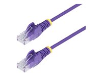 StarTech.com N6PAT25CMPLS CAT 6 U/UTP CCA 0,25m Lilla