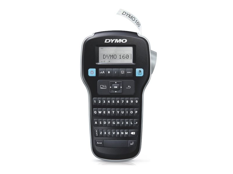 DYMO LabelMANAGER 160 labelmaker B/W thermal Product shot Front 79500