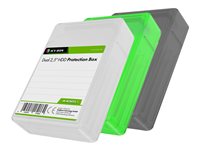 RaidSonic ICY BOX IB-AC6025-3 Hard drive protective case kit