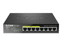 D-Link DGS 1008P Switch unmanaged 4 x 10/100/1000 (PoE) + 4 x 10/100/1000 desktop PoE