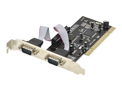 DIGITUS PCI Card 2x D-Sub9 seriell Ports retail