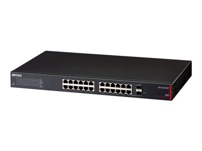 BUFFALO BS-GS20P Series BS-GS2024P - switch - 24 ports - managed