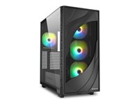 Sharkoon Rebel C80G RGB Tower ATX Sort