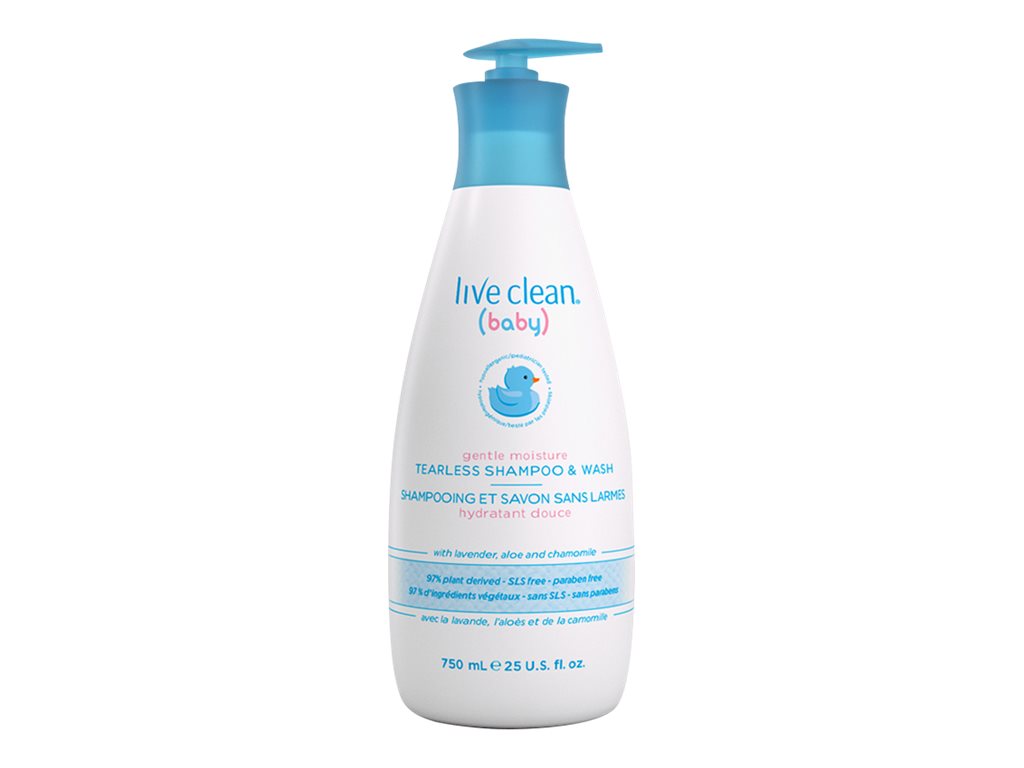 LIVE CLEAN BABY SHAMPOO&WASH 750ML