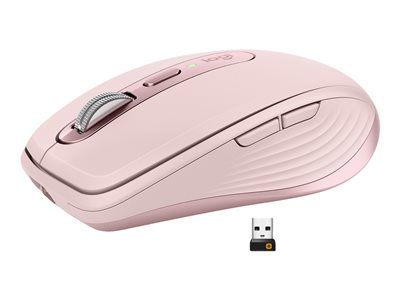 LOGI MX Anywhere 3 mouse Rose - 910-005990