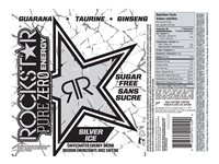 RockStar Pure Zero Energy Drink - Silver Ice - 473ml