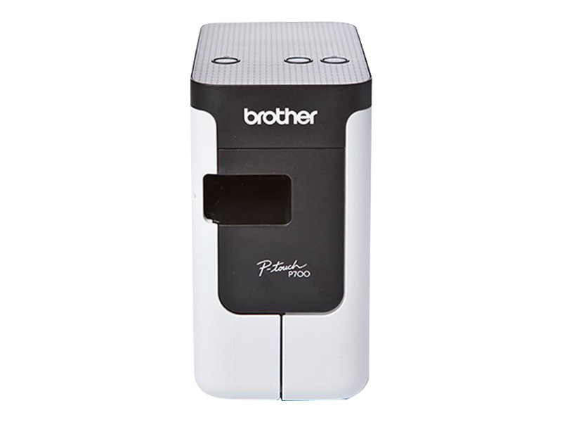 Brother P-Touch PT-P700 - Etikettendrucker - Thermotransfer - Rolle (2,4 cm) - 180 dpi - bis zu 30 mm/Sek.