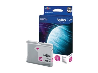 BROTHER LC970M Tinte magenta 300Seiten, BROTHER LC970M LC970M (BILD2)