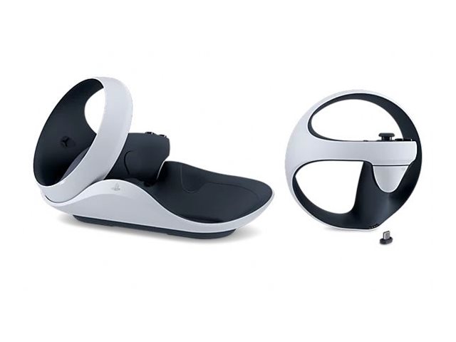 Magnetic Charging Station For PS VR2 Controllers - Dual Sense Controller Dock With LED Indicators